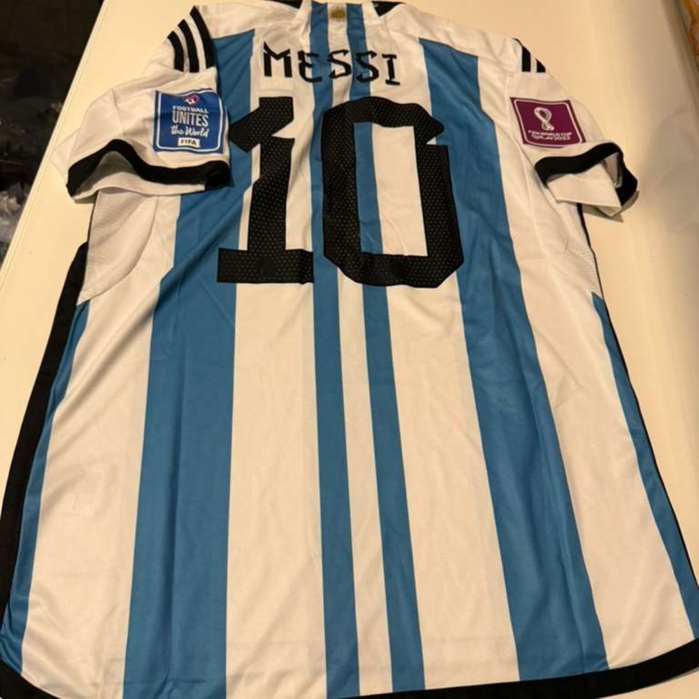 Messi Argentina Home Jersey Size M
